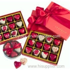 Sturdy Construction Empty Chocolate Gift Box With Lid