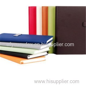 Wholesale Custom Leather Cover Ruled Paper Notebook