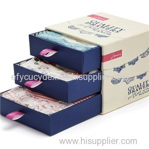Drawer Style Paper Storage Boxes For Wine Pack China Made