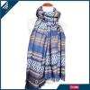 Blue Foiled Scarf Product Product Product