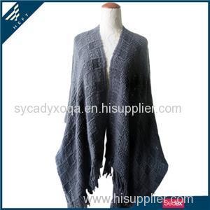 Grey Pierced Scarf Product Product Product