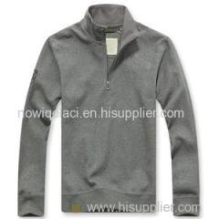 CVC60/40 Mens Half Zipper Sweatshirt