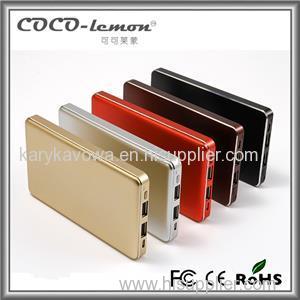 FYD-822 8000mAh fashion power bank with CE FCC ROHS certificates
