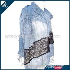 Scarf With Lace Product Product Product