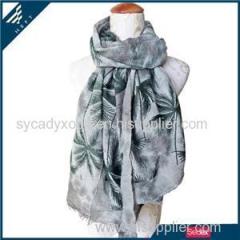 Tropical Foliage Scarf Product Product Product