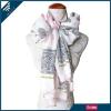 White Cashew Scarf Product Product Product