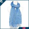 Blue Linen Scarf Product Product Product