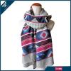 Geometric Pattern Knittde Scarf