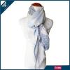 Simple Blue And White Pattern Scarf