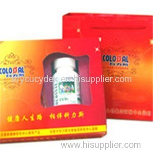 Hot Sale Paper Printed Bottle Gift Box For Health Care Products