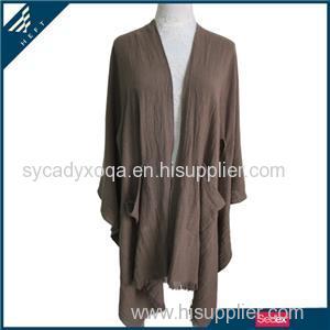 Dark Brown Shawl Product Product Product