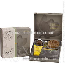 Small Pieces Bath Spa Set In Paper Box Square Gift Box