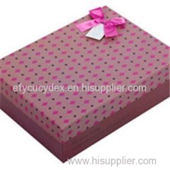 High Quality Cardboard Color Paper Rectangle Gift Box Print And Packaging Box