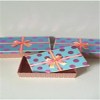 High Quality Printed Paper Rectangle Business Gift Box With Ribbon On The Cover