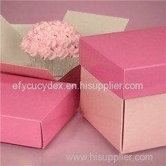 Pink Easy Removal Cupcake Boxes