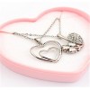 Custom Heart Shape Necklace Jewelry Gift Box