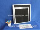 Black Nylon Metal Mesh Pre Filter High Temperature Resistance For Air Condition Parts