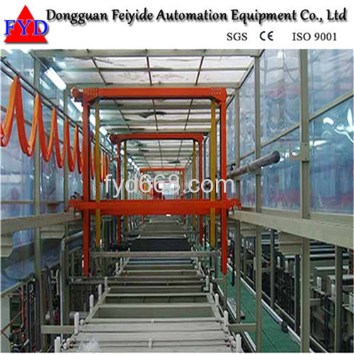 Feiyide Automatic Copper Barrel Electroplating / Plating Production Line for Nails