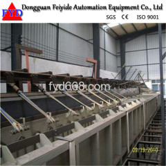 Feiyide Automatic Climbing Nickel Rack Electroplating / Plating Production Line for Shower Head