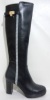 Handmade over the knee high heeled ridding boots for women