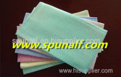 Water and Oil Absorbent Spunlace Nonwoven Fabric for General Purpose Wipes