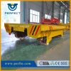 Cast Steel Wheel Motorised Rail Trolley 15 Ton Capacity With Safe Device