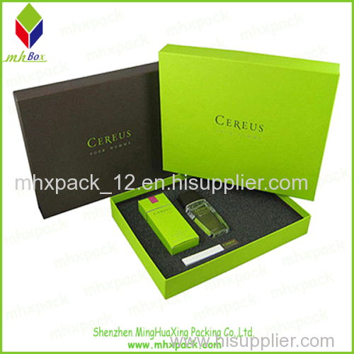 Lid and Base Paper Packaging Cosmetic Gift Box