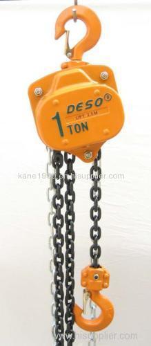 Chain block with safety hook from China factory