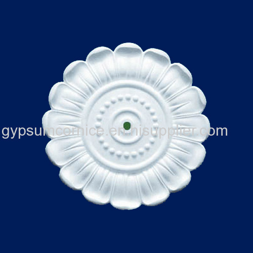 Decorating Material Gypsum Cornices White Color Classic Design Plaster Coving