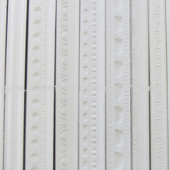 3D effect fiberglass gypsum cornice