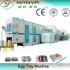Automatic Moulding Pulp Waste Paper Egg Tray/ Egg Carton Forming Machinery with 6 Layer Dryer
