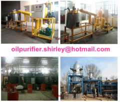 Used Lube Oil Distillation & Converting System for Diesel Fuel