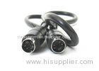 Plug In Video Surveillance Camera Cable With 4 Pin Male To Male Connector