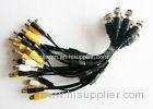 4 Pin Socket To DC Cable Connectors BNC RCA Cable For Backup Camera Monitor