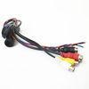 Customized Backup Camera Cable 4pin Wiring Harness For Car Rear View Camera