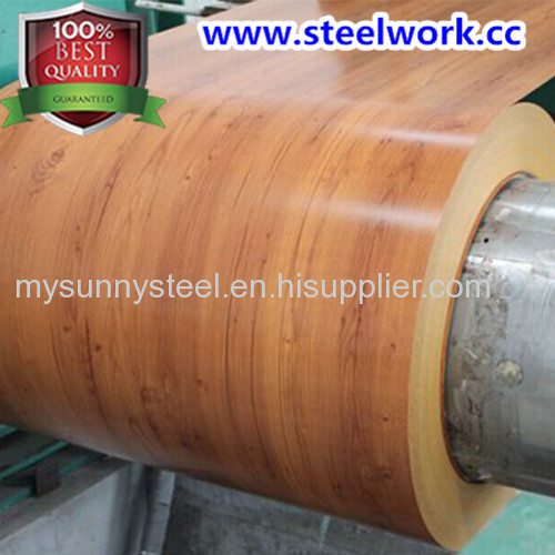 New Product Wooden Grain Pattern Steel Coil/Sheet