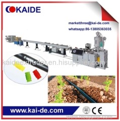 Drip irrigation pipe extruder machine China supplier