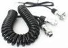 Retractable Spiral Extension Cord 7 Pin For Camera Rear View System