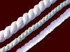 Ceramic fiber twisted rope