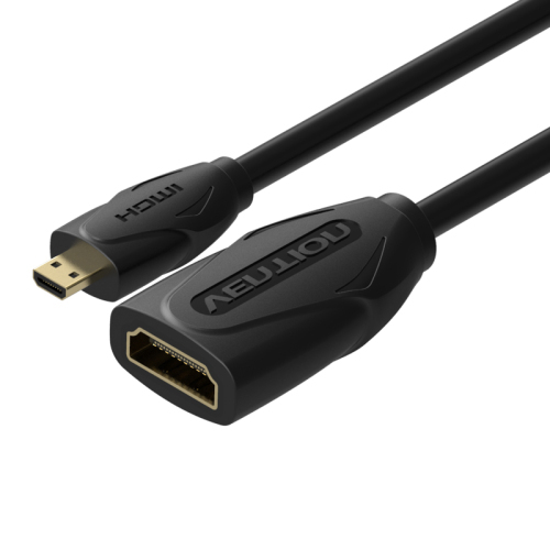 Hot wholesale micro hdmi male to hdmi famale cable 3ft with vention brand