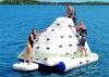 4 X 3 M Inflatable Water Sports Iceberg Floating Climbing Wall White Colored