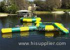 Great Fun Inflatable Water Trampoline Combo Durable Long Life Span