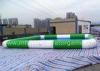 Customized Green White Giant Inflatable Swimming Pool For Adults / Kiddie