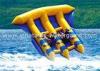 Inflatable Water Fun Towable Banana Boat Customized Logo Printing