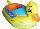 Tiger Dog Duck Shape PVC Inflatable Boats Multi Colored Engineering Plastics Hull Material