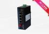 Anti Electromagnetic Interference Industrial POE Switch 4 100M POE UTP And 1 100M Fiber Interface