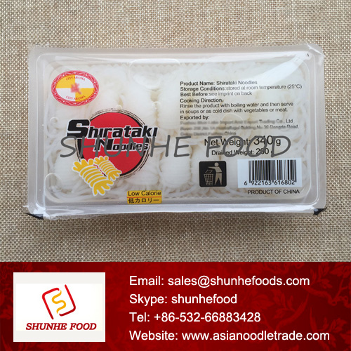 Plastic Tray Shirataki Konjac Noodles