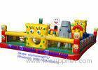 Spongebob Inflatable Fun City Bouncy Castle Playground Environmental Protection