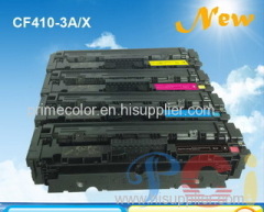 Color Toner Cartridge for HP CF410A CF411A CF412A CF413A with Chip