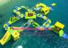 Amazing Inflatable Water Park Rentals 65 People Capacity Customized Color